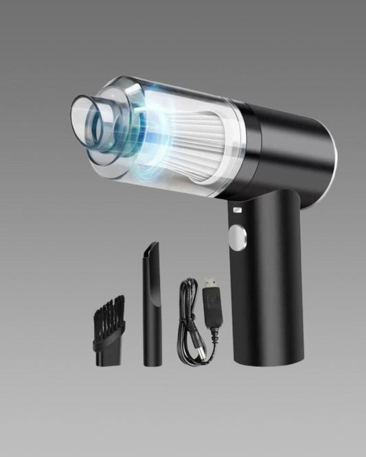 Wireless Portable Vacuum Cleaner and Air Duster (2-in-1) | Rechargeable Cordless Blower for Laptop, Car & Home Cleaning