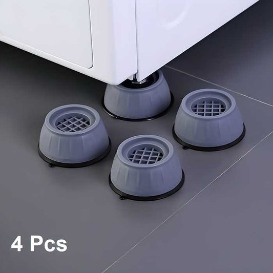 Heavy Duty Anti Vibration Pads for Washing Machine & Refrigerator | Noise Reduction Shock Absorber Feet